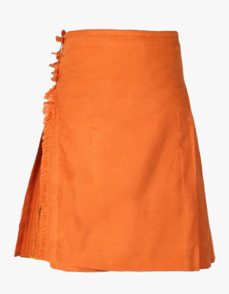 Irish Saffron Tartan Kilt