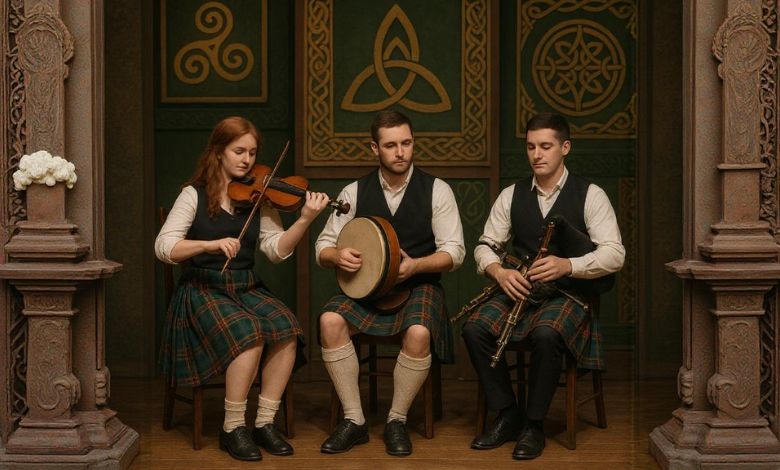 Tartan in Irish Music and Performing Arts