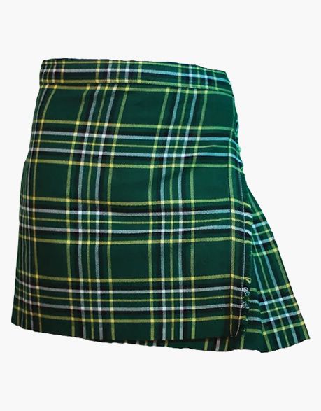 Women Irish National Tartan Kilt