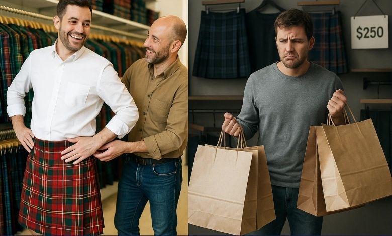 Advantages & Disadvantages of Buying Kilts Physically!
