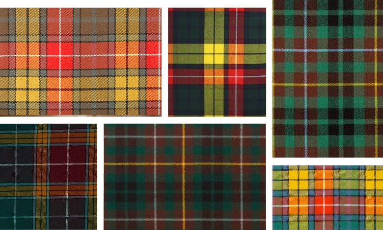 Variations in Buchanan Tartan