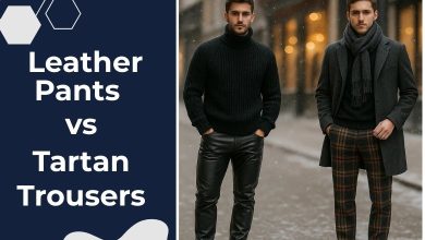 What’s Warmer in Winter: Leather Pants vs. Tartan Trousers