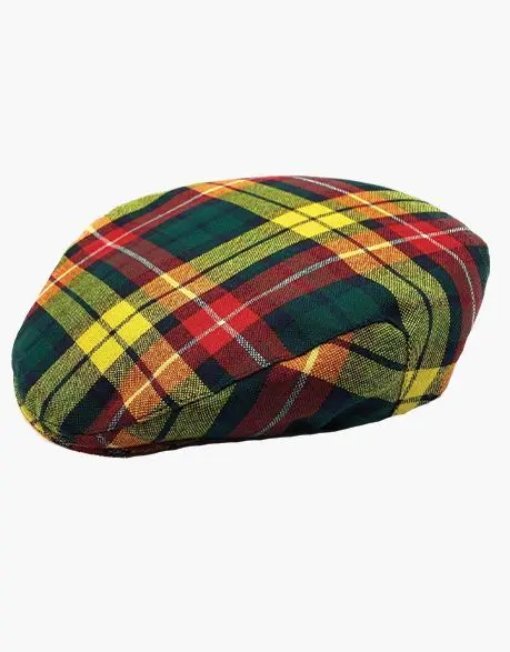 Scottish Buchanan Tartan Cap