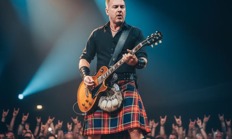 Performers Swapping from Leather Pants to Tartan Kilts