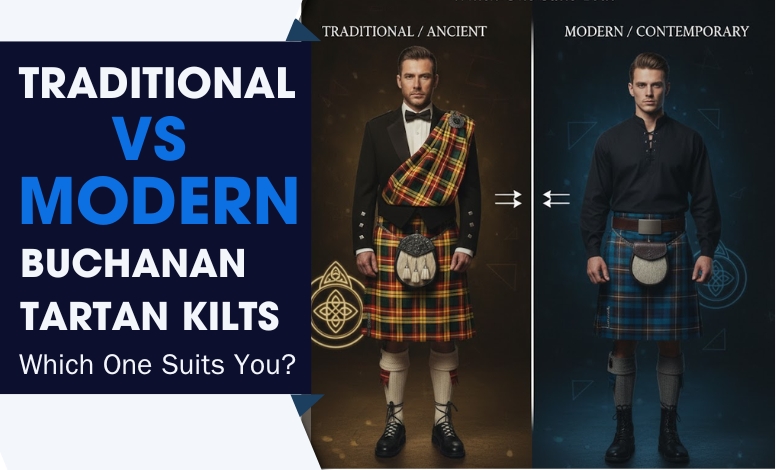 Traditional vs. Modern Buchanan Tartan Kilts: Which One Suits You?