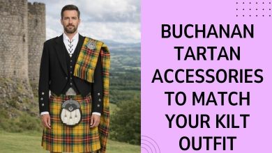 Buchanan Tartan Accessories to Match Your Kilt Outfit