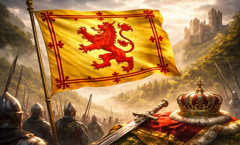 The Lion Rampant – Symbol of Royal Strength