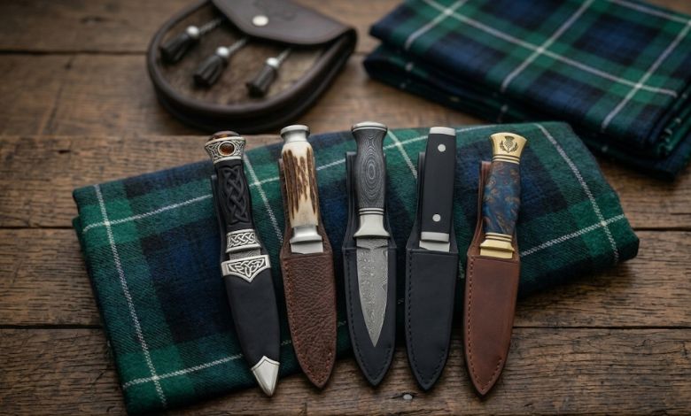 Modern Sgian Dubh Styles and Materials