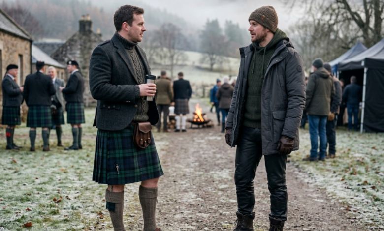 Leather Pants or Lined Kilts_ Which Bottomwear Wins for Scottish Winter Events