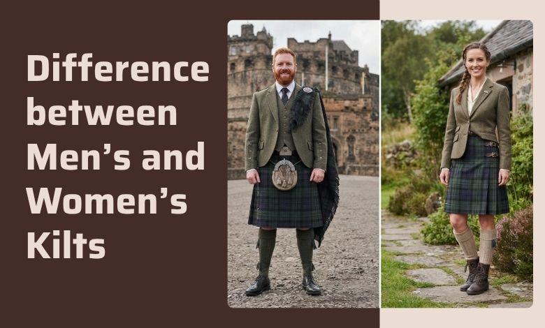 Difference between Men’s and Women’s Kilts