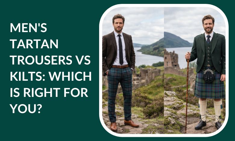 Men's Tartan Trousers vs Kilts_ Which Is Right for You