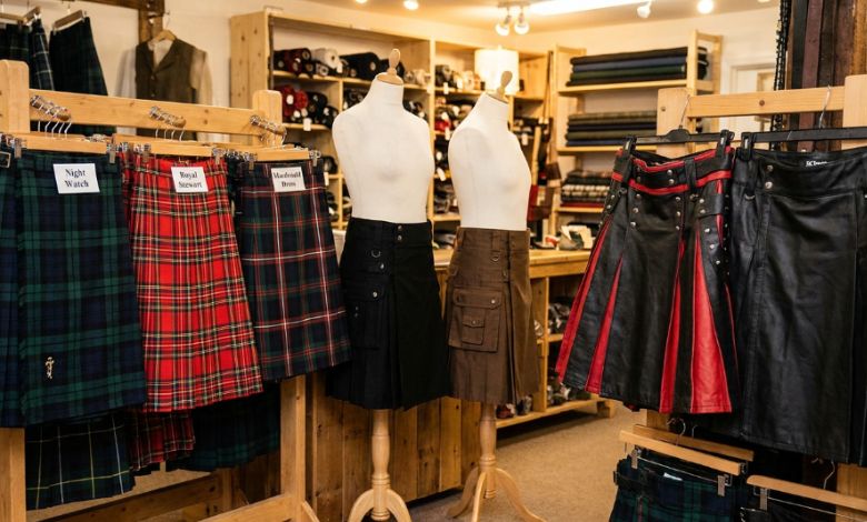 Real Examples of Quality Kilts (Irish Kilt Shop)