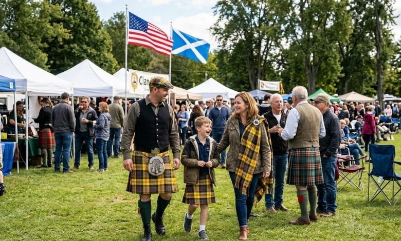 Wearing the Buchanan Tartan in the USA